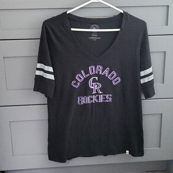 Colorado Rockies Baseball T-shirt 💜 - Picture 1 of 4